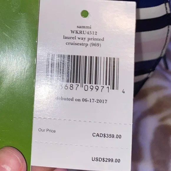 Kate Spade Mini Backpack - Laurel Way Print - Picture 5 of 5